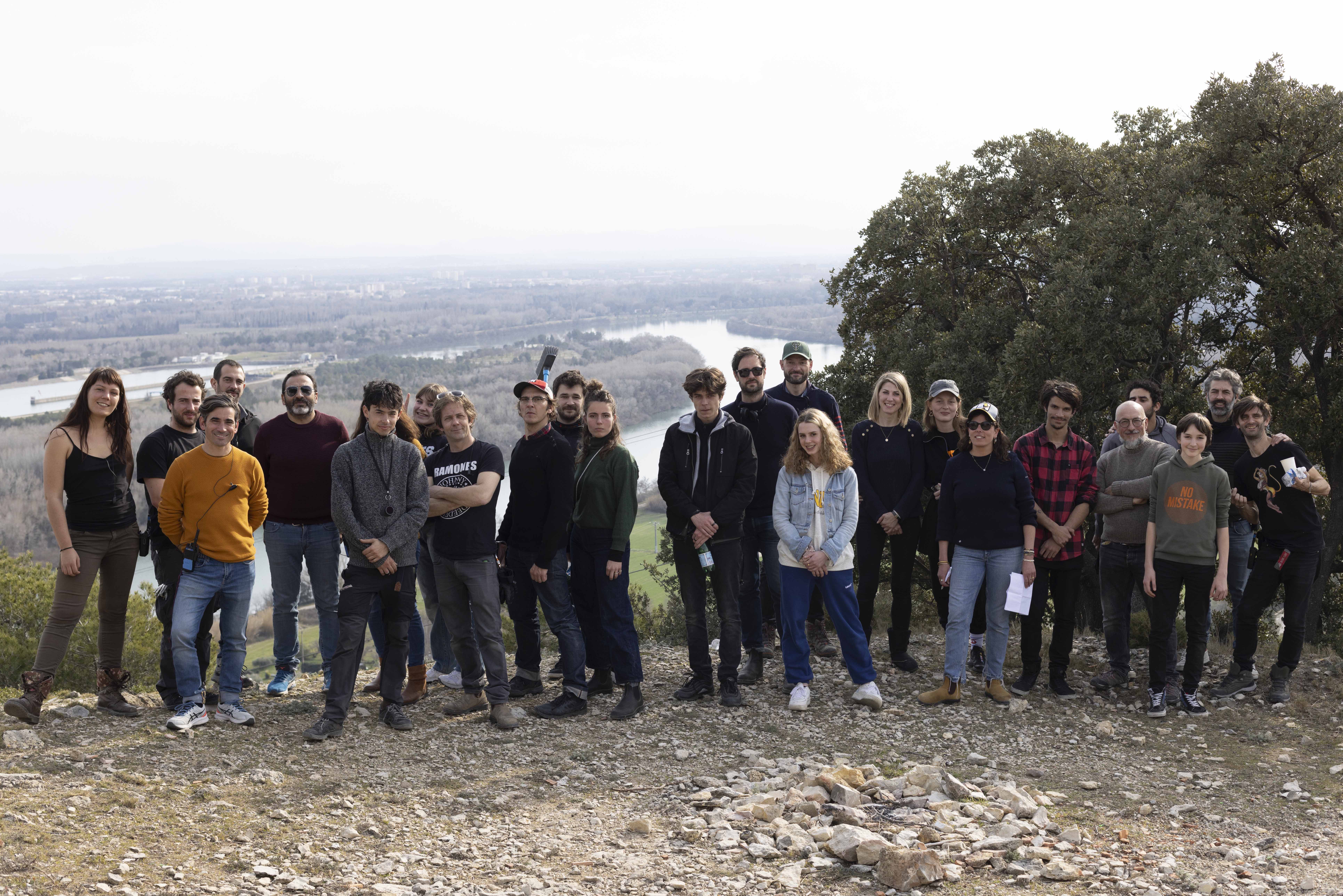 Équipe de tournage du film Crush